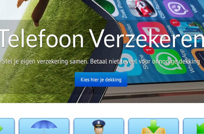 Webdesign GSM-Verzekeren.eu